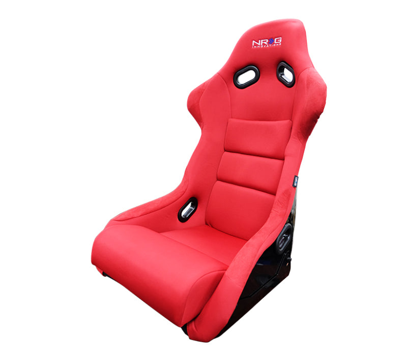 NRG FRP Bucket Seat (Red Cloth) - Large (FRP-300RD)