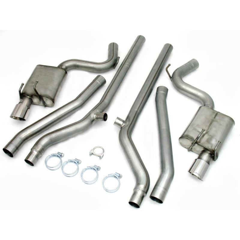 JBA 2010-2014 Chevrolet Camaro 6.2L 409 Stainless Steel Dual Rear Exit Cat-Back Exhaust - photo 2