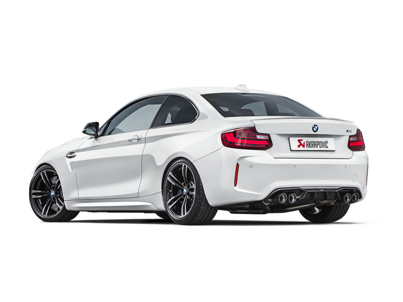 Akrapovic 2016-2017 BMW M2 F87 (Excl M2 Competition) Evolution Line Cat-Back (Titanium) with Carbon Tips - photo 5
