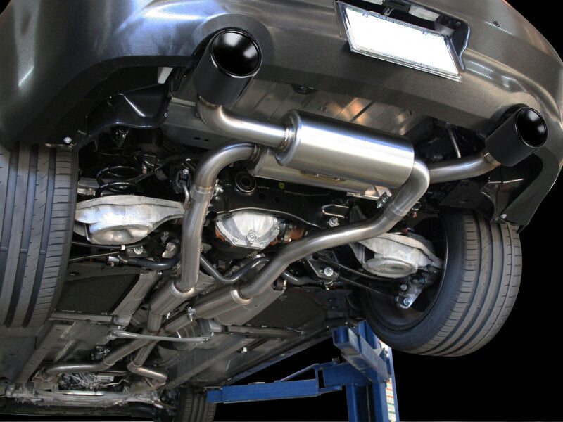 aFe Takeda 2-1/2 in 304 Stainless Steel Cat-Back Exhaust System Infiniti G37 08-13/Q60 2014-2015 V6-3.7 with Black Tips - photo 5