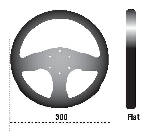 Sparco Steering Wheel 300 Suede Black (015P300SN) - photo 3
