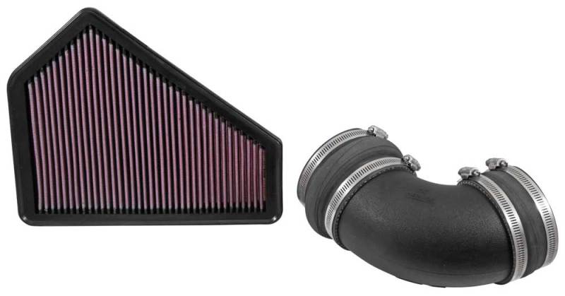 K&N 2009-2015 Cadillac CTS-V V8 6.2L F/I 57 Series FIPK Performance Intake Kit (knn57-3086) - photo 2