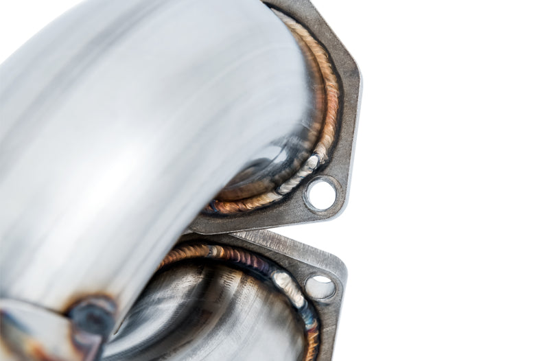 AWE Tuning Audi B9 S4 Track Edition Exhaust - Non-Resonated (Silver 102mm Tips) - photo 4