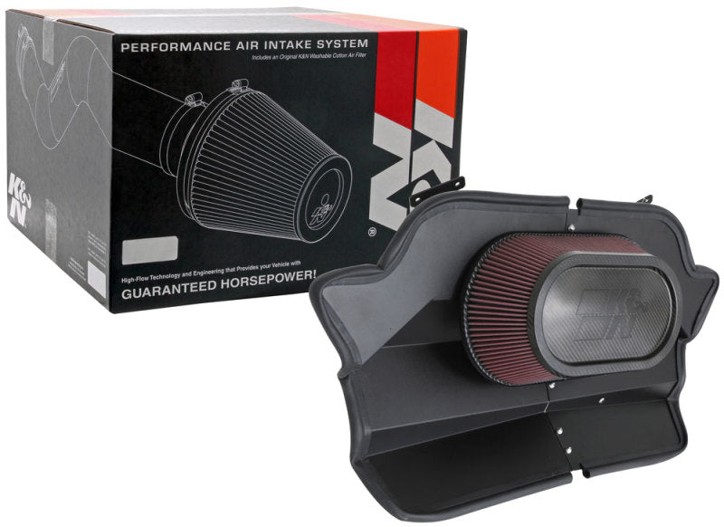 K&N 2020-2021 Chevrolet Corvette Stingray 6.2L V8 F/I AirCharger Performance Intake System (knn63-3120) - photo 3