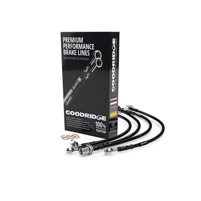 Goodridge 15-18 Ford Focus RS MK3 Phantom Stainless Steel Brake Line Kit