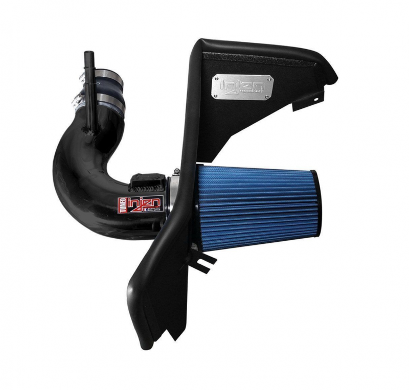 Injen 2016+ Chevy Camaro 2.0L Wrinkle Black Power-Flow Air Intake System (injPF7017WB) - photo 5