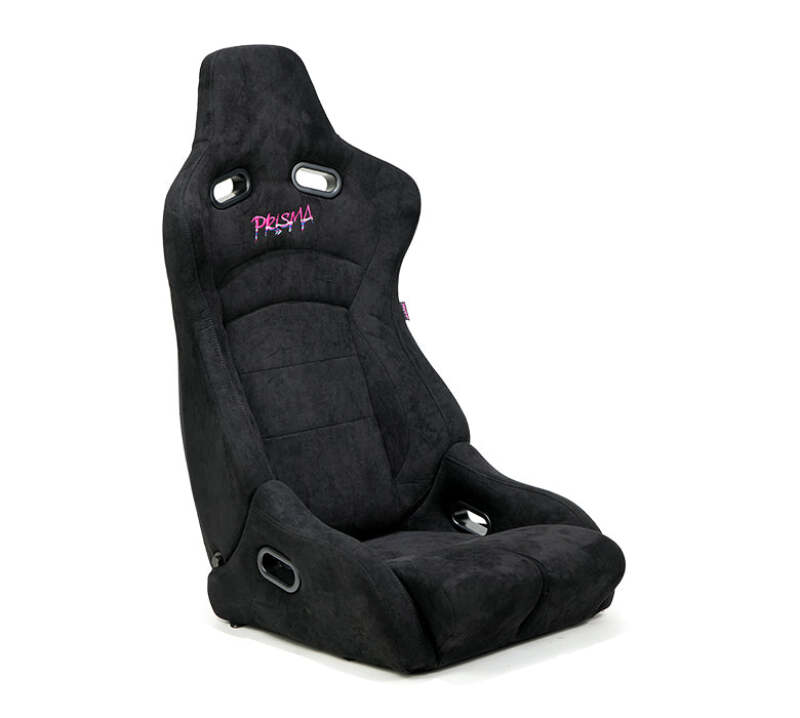 NRG Prisma Lab Reclinable Bucket Racing Seat - Pair (Black Vegan Suede) (RSC-710 L/R-BK) - photo 2