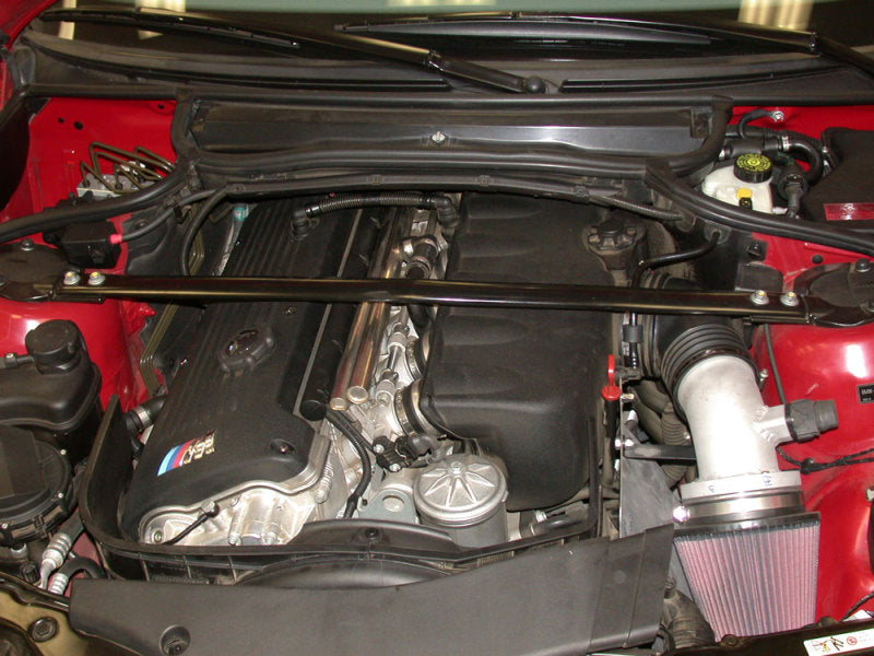 K&N 2001-2005 BMW M3 E46 Wrinkle Black Typhoon Short Ram Intake (knn69-2001TWK) - photo 2