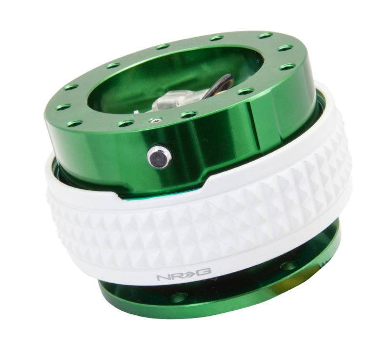 NRG Quick Release Kit - Pyramid Edition - Green Body / Glow-in-the-Dark Pyramid Ring (SRK-210GN/GL)