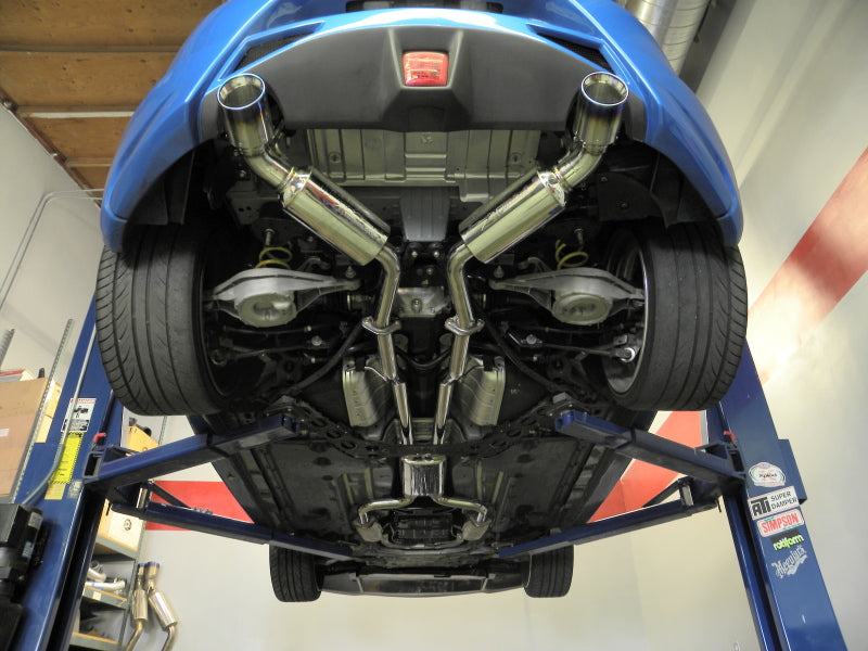 Injen 2009-2020 Nissan 370Z Dual 60mm SS Cat-Back Exhaust with Built In Resonated X-Pipe - photo 5
