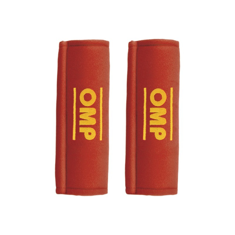 OMP Belt Pads (Pair) - Red Safety Harness Pads