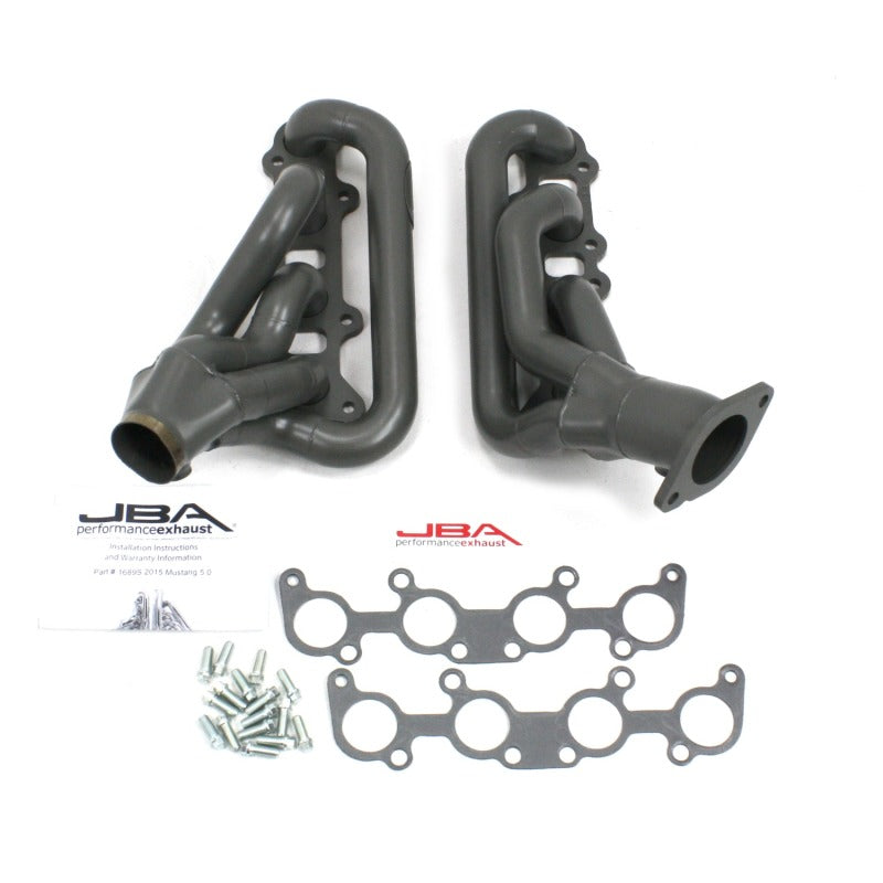 JBA 2015-2020 Ford Mustang 5.0L Coyote 1-3/4in Primary Ti Ctd Cat4Ward Header - photo 2