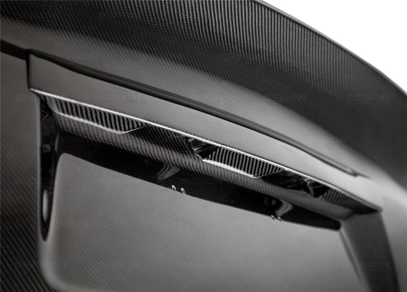 Seibon 2008-2014 Subaru Impreza WRX/STI 4dr C-style Carbon Fiber Trunk Lid - photo 6