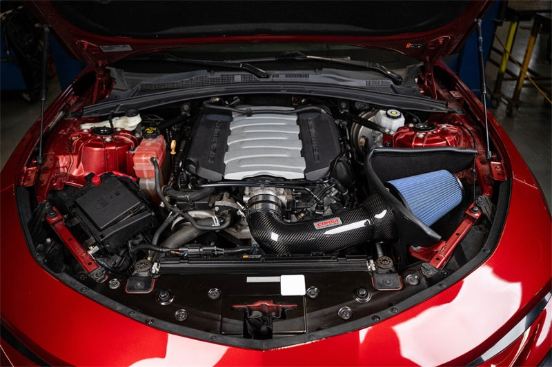 CORSA Performance 2016-2024 Chevrolet Camaro SS 6.2L V8 Carbon Fiber Open Element Air Intake - Oiled (cor44018) - photo 2