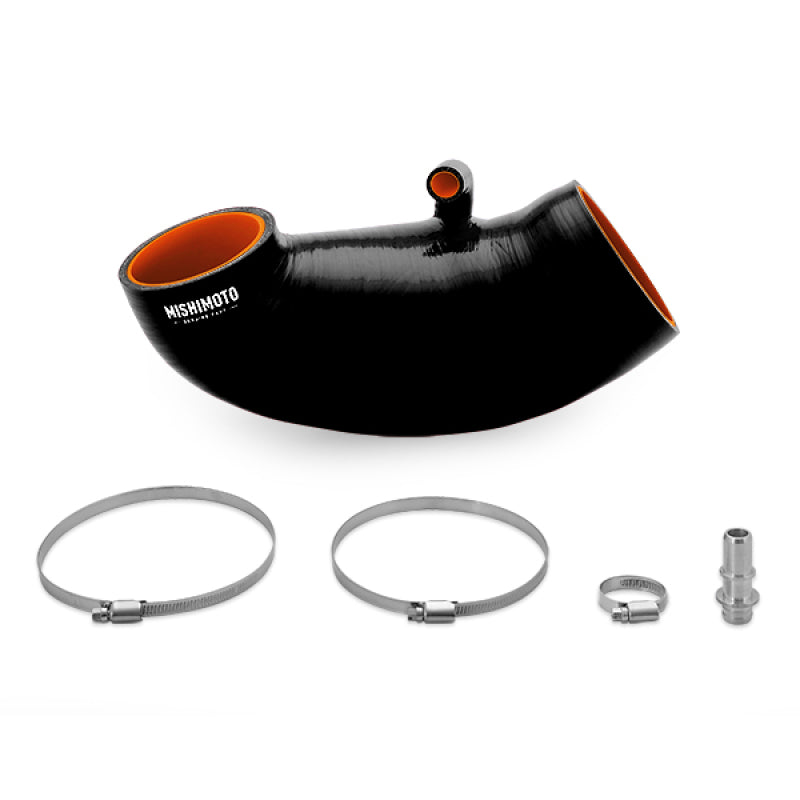 Mishimoto 2016+ Chevrolet Camaro SS Silicone Induction Hose - Black (misMMHOSE-CAM8-16IHBK)