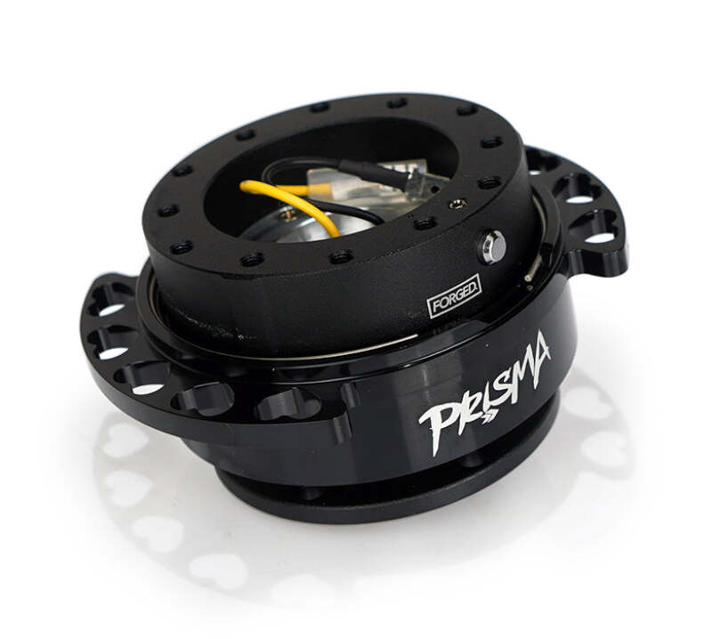 NRG Quick Release Kit - Black Body/ Black Heart Cutout Ring (SRK-222BK-BK)