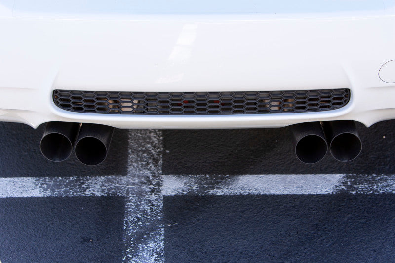 Dinan 2008-2011 BMW M3 (E90) Free Flow Axle-Back Exhaust System - Black Tips - photo 3