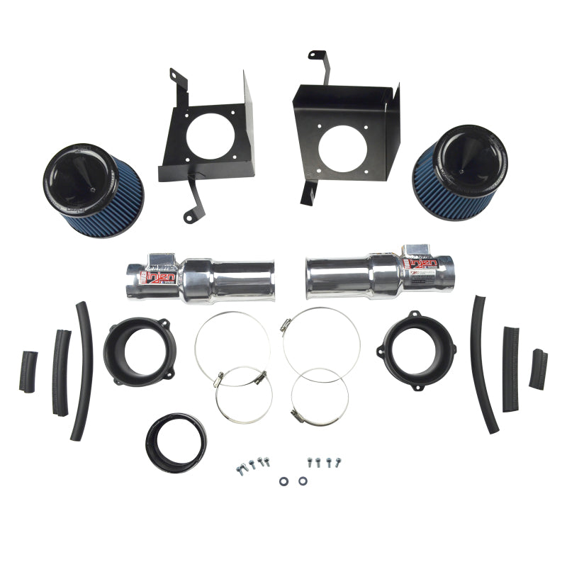 Injen 2007-2008 350Z 3.5L V6 Air Fusion and Air Horns Polished Short Ram Intake (injSP1988P) - photo 4