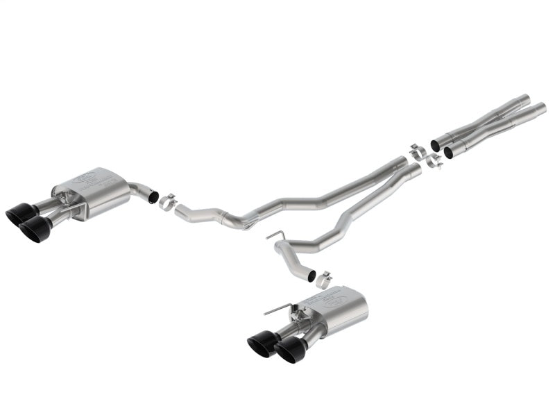 Ford Racing 2024 Mustang 5.0L GT Extreme Cat-Back Exhaust with Valance - Black Tips - photo 4