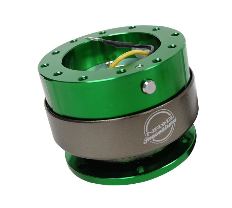 NRG Quick Release Gen 2.0 - Green Body / Green Ring (SRK-200GN)