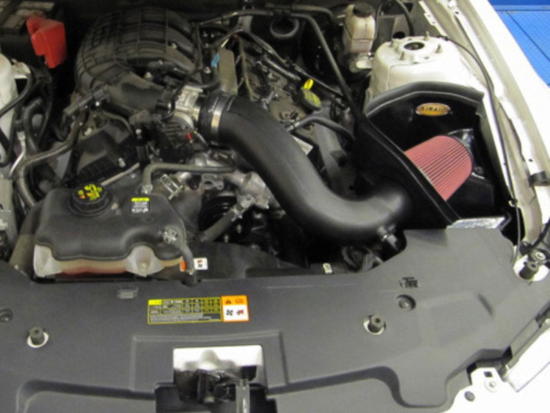 Airaid 2011-2014 Ford Mustang 3.7L V6 MXP Intake System w/ Tube (Dry / Red Media) (air451-265) - photo 4