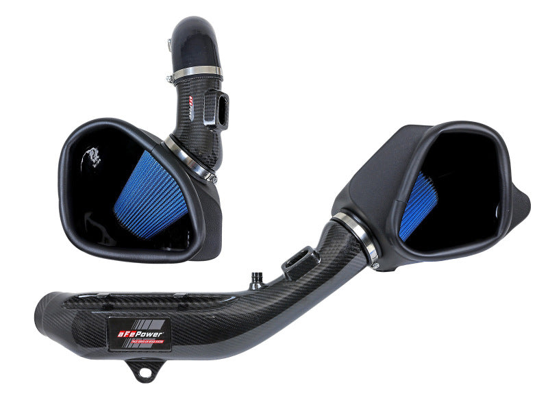 aFe Track Series Stg 2 Carbon Fiber Intake w/Pro 5R Media 2015-2020 BMW M3/M4(F80/82/83) L6-3.0L(tt) S55 (afe57-10006R) - photo 5