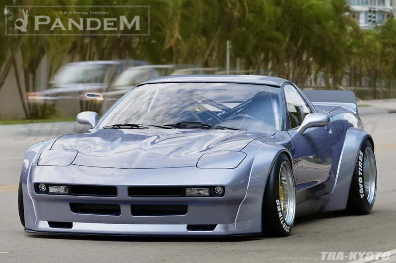 GReddy Pandem 1997-2004 Chevrolet Corvette C5 Fastback Coupe Rocket Bunny Full Widebody Aero Kit w/ Wing - photo 2