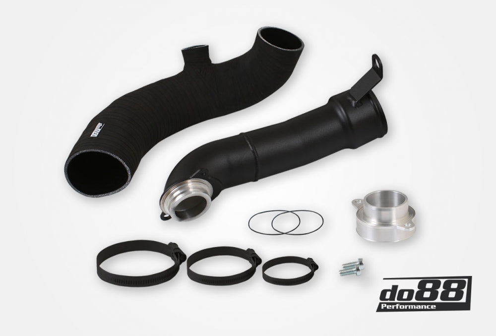 do88 performance turbo inlet pipes for BMW F8X M2C M3 M4 with OEM turbochargers