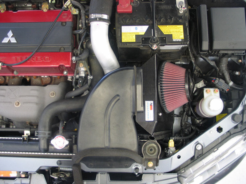 K&N 2003-2004 Evo 8 ONLY Polished Typhoon Short Ram Intake (knn69-6543TP) - photo 2