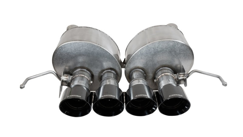 CORSA Performance 2014-2019 Chevrolet Corvette C7 6.2L 2.75in Xtreme Valve-Back with Dual NPP & Quad Black Tips - photo 3
