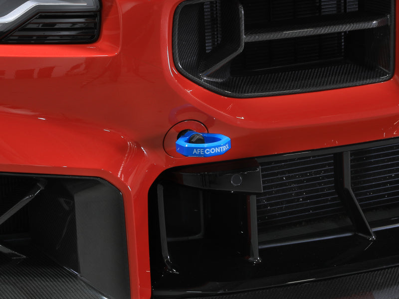 aFe 23-25 BMW M2 (G87) CONTROL Front / Rear Tow Hook - Blue (450-502004-L) - photo 8