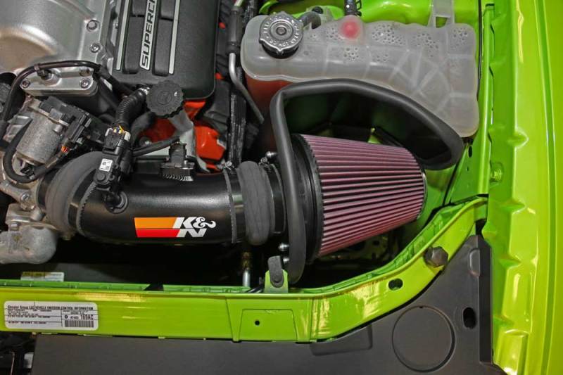K&N 2015 Dodge Challenger/Charger 6.2L V8 Typhoon Short Ram Intake (knn69-2550TTK) - photo 4