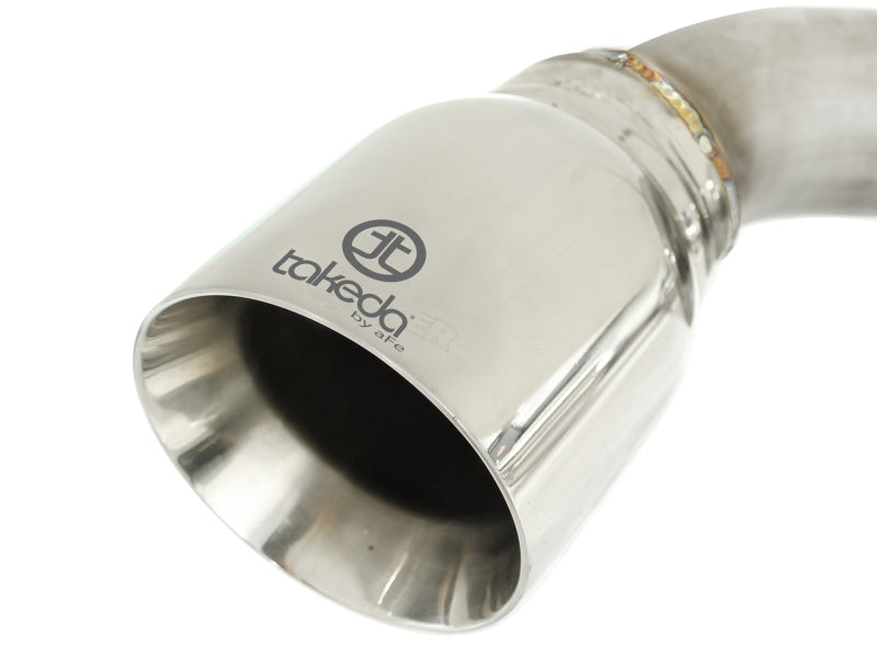 aFe Takeda 2.5inch Stainless Steel Exhaust Cat-Back 2009-2013 Nissan 370Z V6 3.7L Polished Tips - photo 6