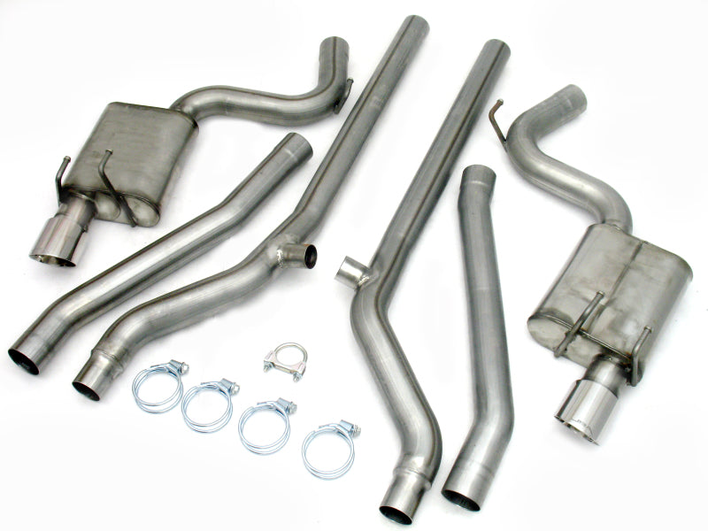 JBA 2010-2014 Chevrolet Camaro 6.2L 409 Stainless Steel Dual Rear Exit Cat-Back Exhaust