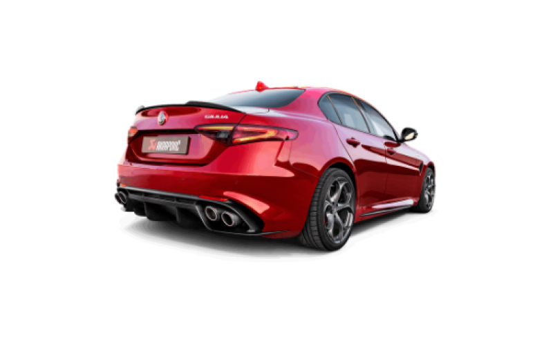 Akrapovic 2017-2019 Alfa Romeo Giulia Quadrifoglio Evolution Line Cat-Back (Titanium) - photo 2