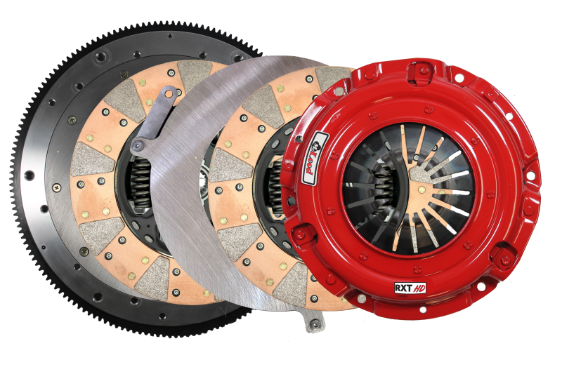 McLeod Racing RXT 1200 Twin Disc Clutch Kit 24-25 Mustang GT w/Aluminum Flywheel (Calmer Mod. Trans Only)