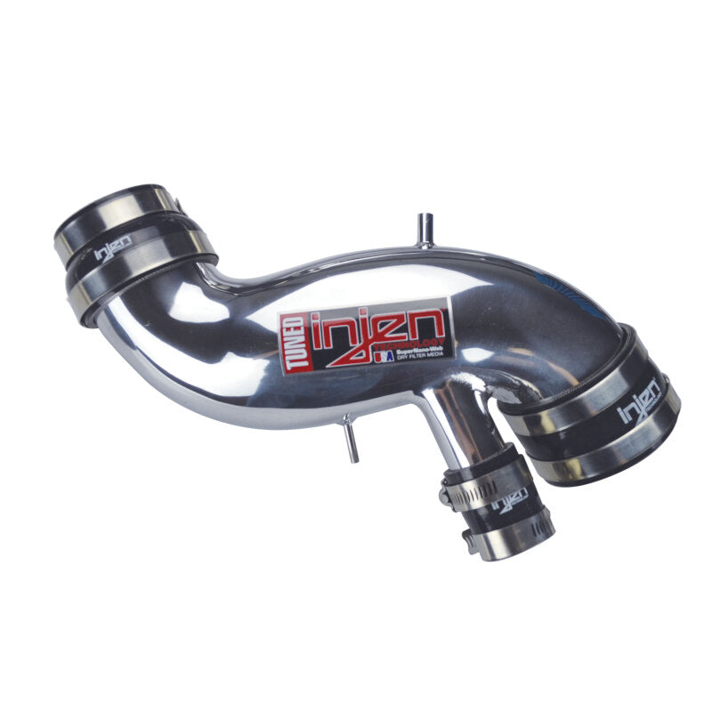 Injen 2003-2006 Evo 8/9/MR Cast Aluminum Intake System w/ Full Intercooler Piping Polished Short Ram Intake (injSP1898P) - photo 8