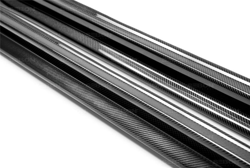 Seibon 2004-2005 Subaru WRX CW Carbon Fiber Side Skirts - photo 2