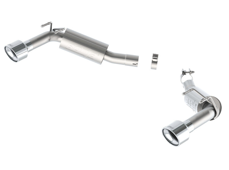 Borla 2014-2015 Camaro SS 6.2L V8 RWD Single Split Rr Exit S-Type Exhaust (rear section only)