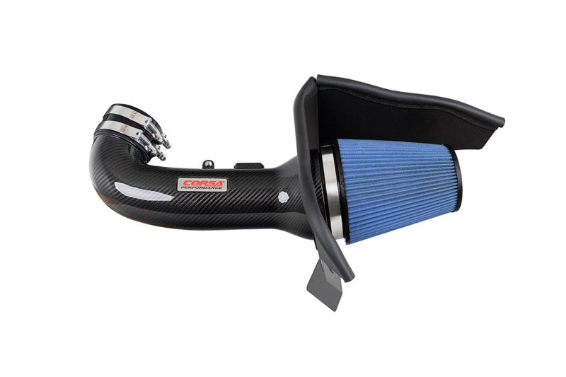 CORSA Performance 2016-2024 Chevrolet Camaro SS 6.2L V8 Carbon Fiber Open Element Air Intake - Oiled (cor44018)
