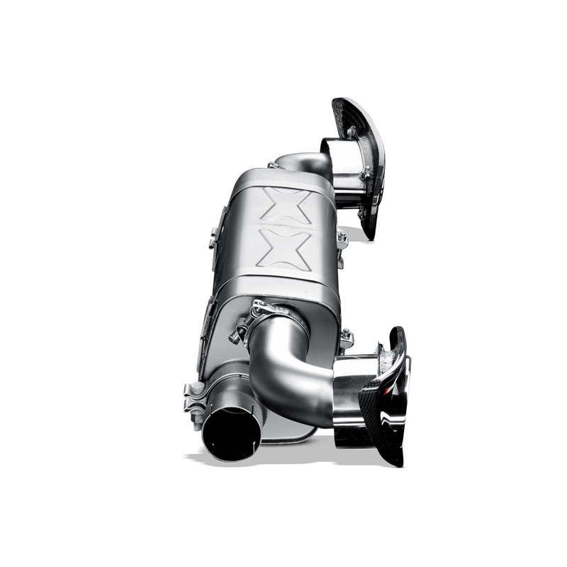 Akrapovic 2010-2013 Porsche 911 Turbo / Turbo S (997 FL) Slip-On Line (Titanium) with Titanium Tips - photo 5