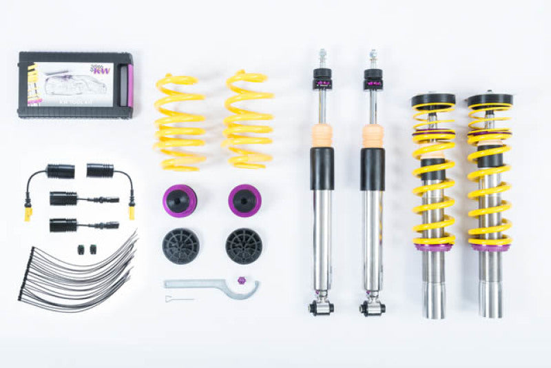 KW V3 Coilover Kit for Audi S5 (B9) Coupe w/ Electronic Dampers (352100BR)