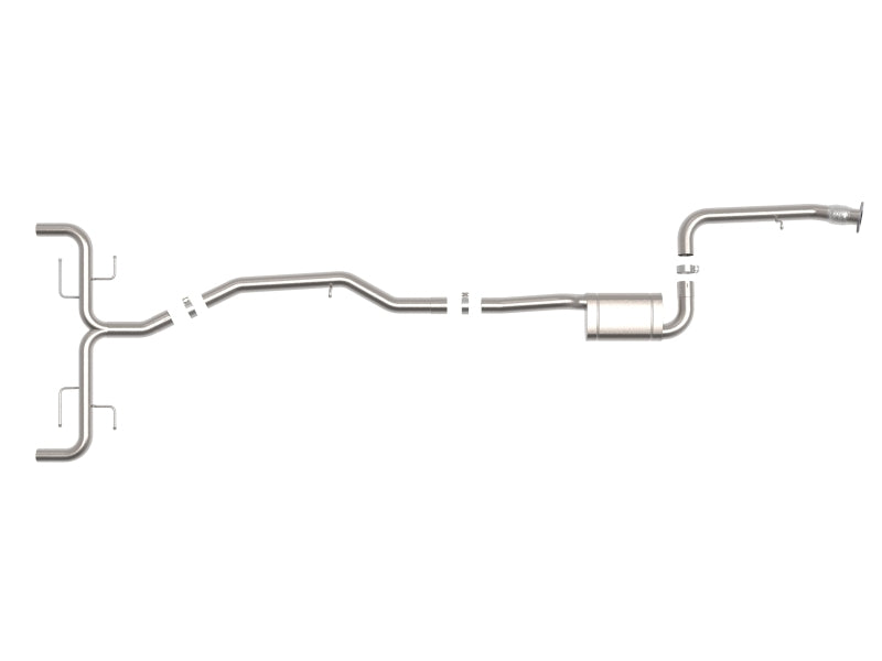 aFe 2017-2021 Alfa Romeo Giulia L4-2.0L MACH Force-Xp 2in to 2-1/2in 304 Stainless Steel Cat-Back Exhaust - photo 5