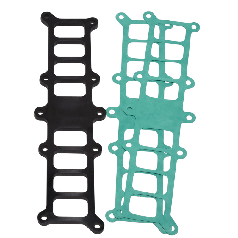 BBK 86-95 Mustang 5.0 Phenolic Manifold Spacer Kit Edelbrock Performer 3/8