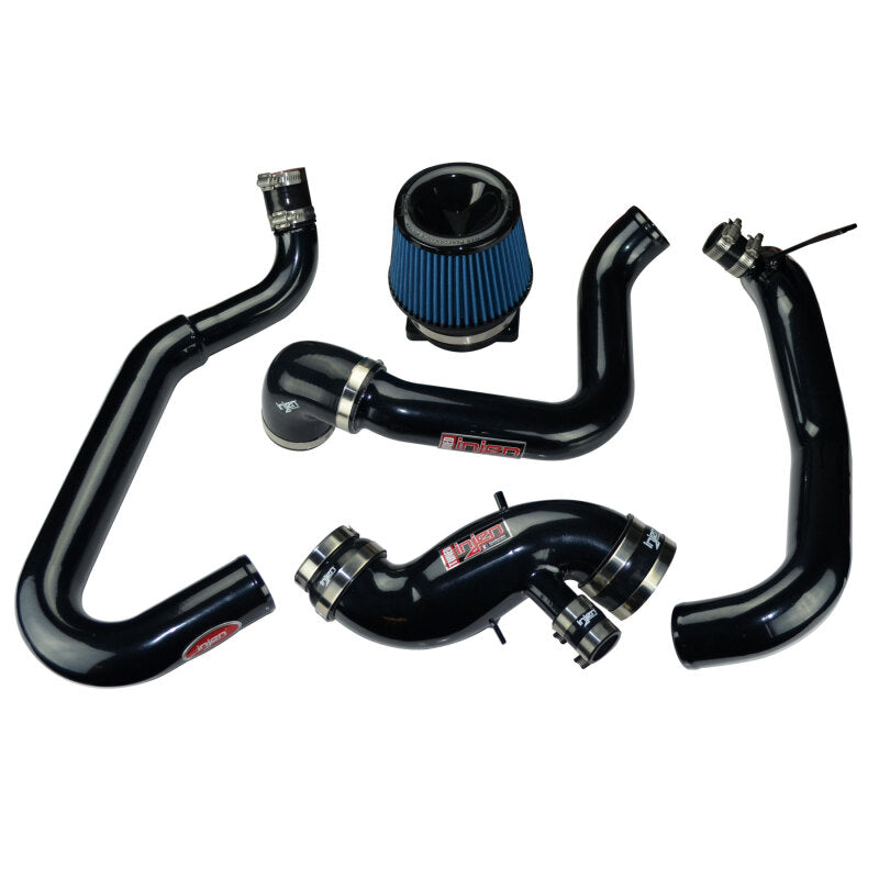 Injen 2003-2006 Evo 8/9/MR Cast Aluminum Intake System w/ Full Intercooler Piping Black Short Ram Intake (injSP1898BLK) - photo 6
