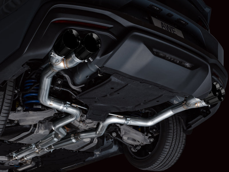 AWE Tuning 2024 Ford Mustang GT Fastback S650 RWD Track Edition Cat-Back Exhaust with Quad Diamond Black Tips - photo 3