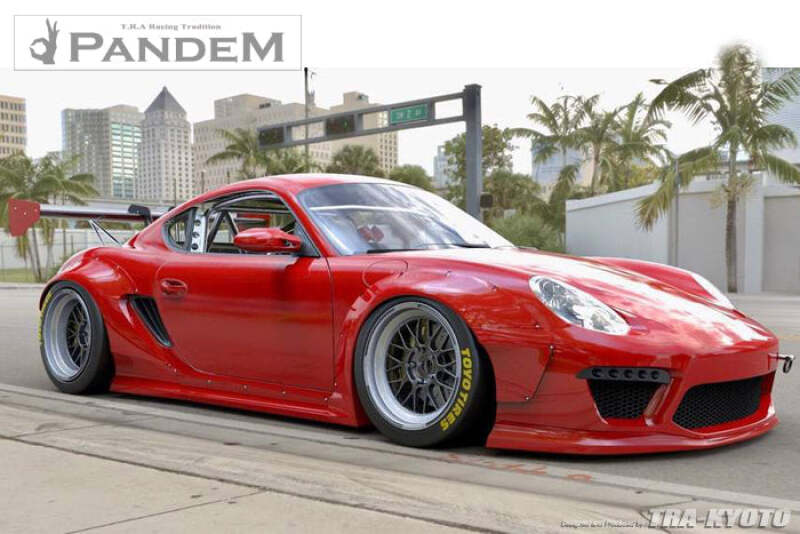 GReddy 2005-2008 Porsche Cayman (987.1) Rocket Bunny Full Wide-Body Aero Kit w/o Wing - photo 7