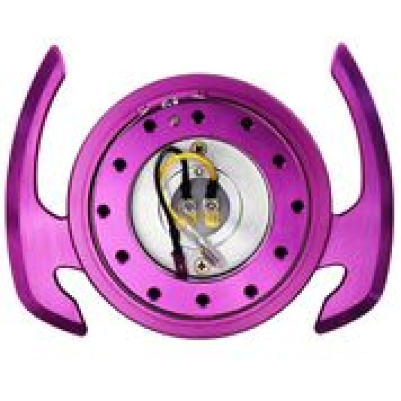 NRG Quick Release Kit Gen 4.0 - Purple Body / Purple Ring w/ Handles (SRK-700PP)