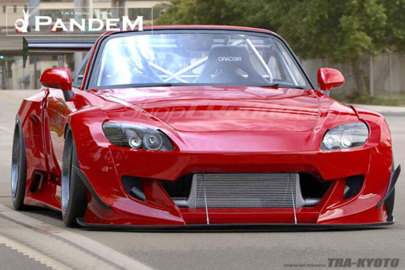 GReddy 2000-2009 Honda S2000 Pandem Rocket Bunny Side Skirts - photo 4