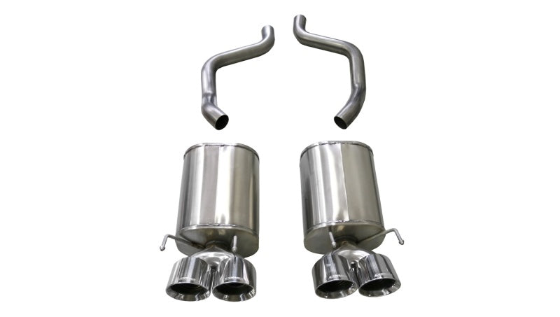 CORSA Performance 2005-2007 Chevrolet Corvette (C6) 6.0L/6.2L Polished Xtreme Axle-Back Exhaust with 4.5in Tips